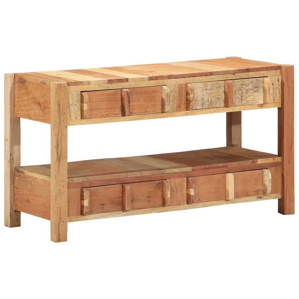Cabinet TV cu sertar Maro 83 x 33 x 46 cm Lemn masiv recuperat GartenMobel Dekor