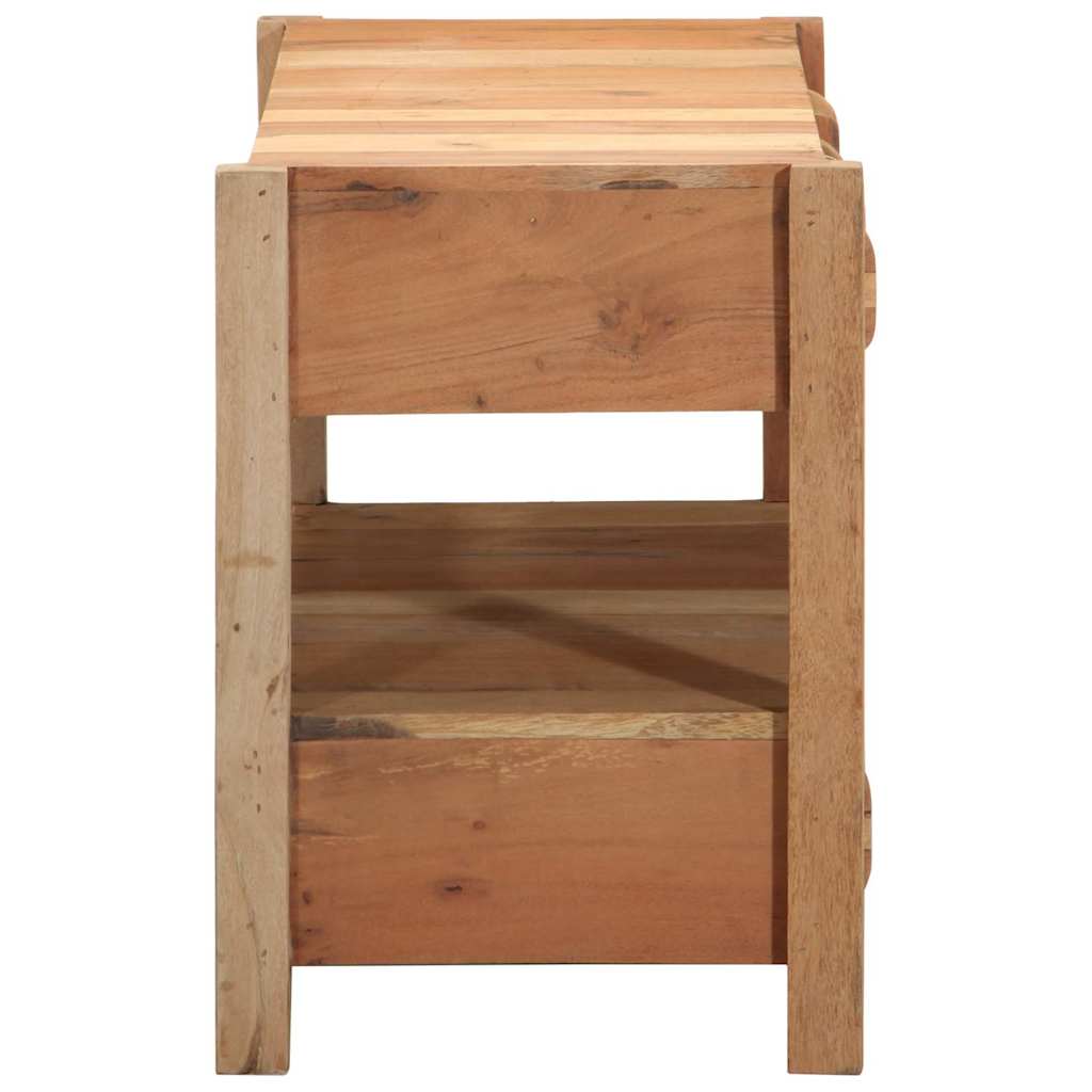 Cabinet TV cu sertar Maro 83 x 33 x 46 cm Lemn masiv recuperat GartenMobel Dekor