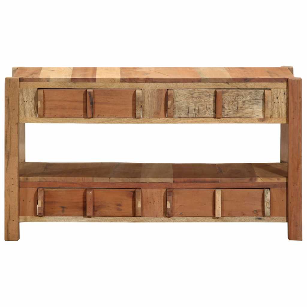 Cabinet TV cu sertar Maro 83 x 33 x 46 cm Lemn masiv recuperat GartenMobel Dekor