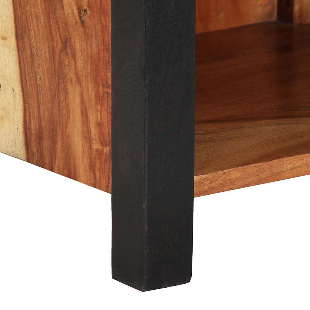 Dulap de noapte Maro 40 x 35 x 50 cm lemn masiv de acacia GartenMobel Dekor