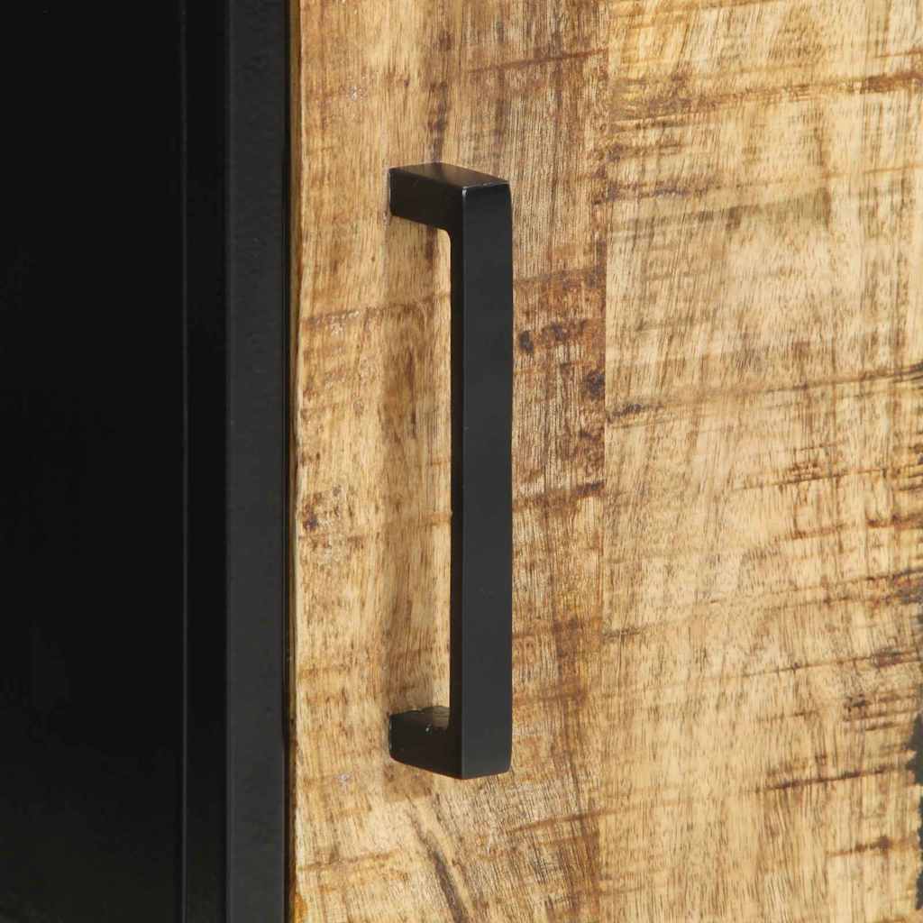 Dulap de noapte Maro și negru 30 x 30 x 40 cm GartenMobel Dekor