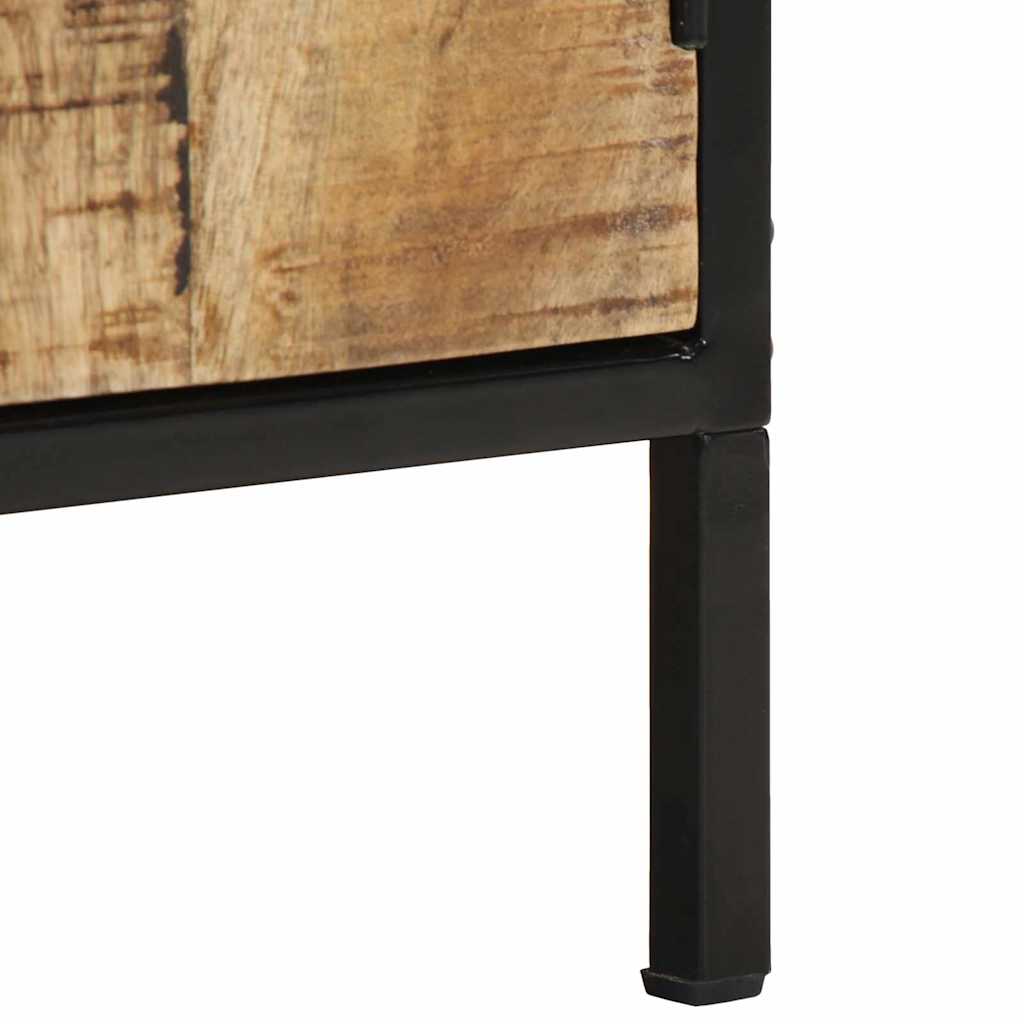 Dulap de noapte Maro și negru 30 x 30 x 40 cm GartenMobel Dekor