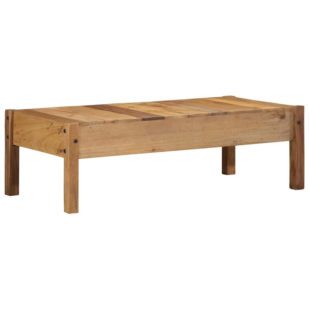 Masă de cafea Maro 110 x 55 x 35 cm Lemn masiv recuperat GartenMobel Dekor