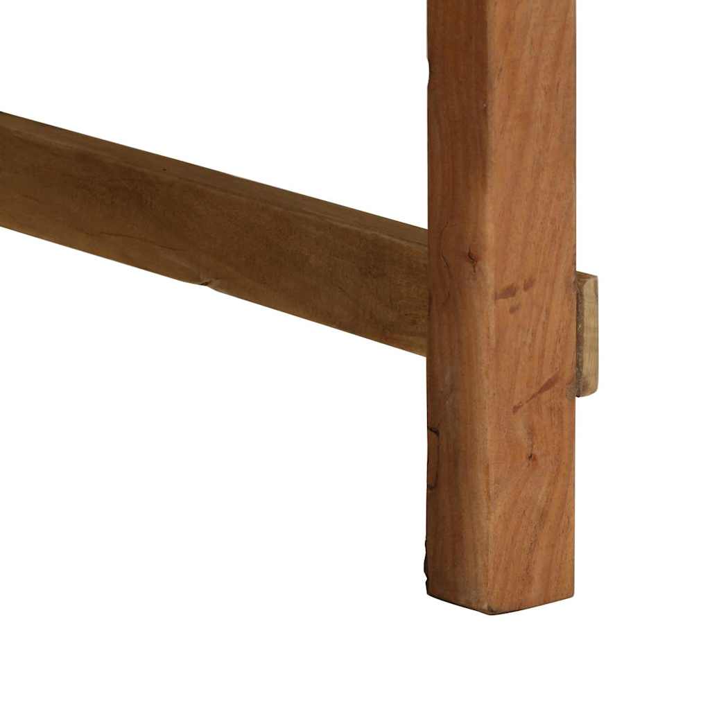 Masă de cafea Maro 60 x 55 x 40 cm Lemn masiv reciclat GartenMobel Dekor