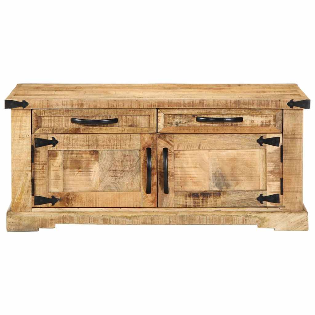 Masă de cafea Maro 90 x 50 x 40 cm Lemn masiv de mango GartenMobel Dekor