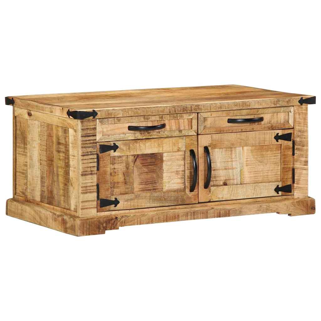 Masă de cafea Maro 90 x 50 x 40 cm Lemn masiv de mango GartenMobel Dekor