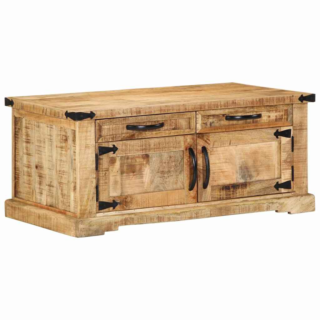 Masă de cafea Maro 90 x 50 x 40 cm Lemn masiv de mango GartenMobel Dekor