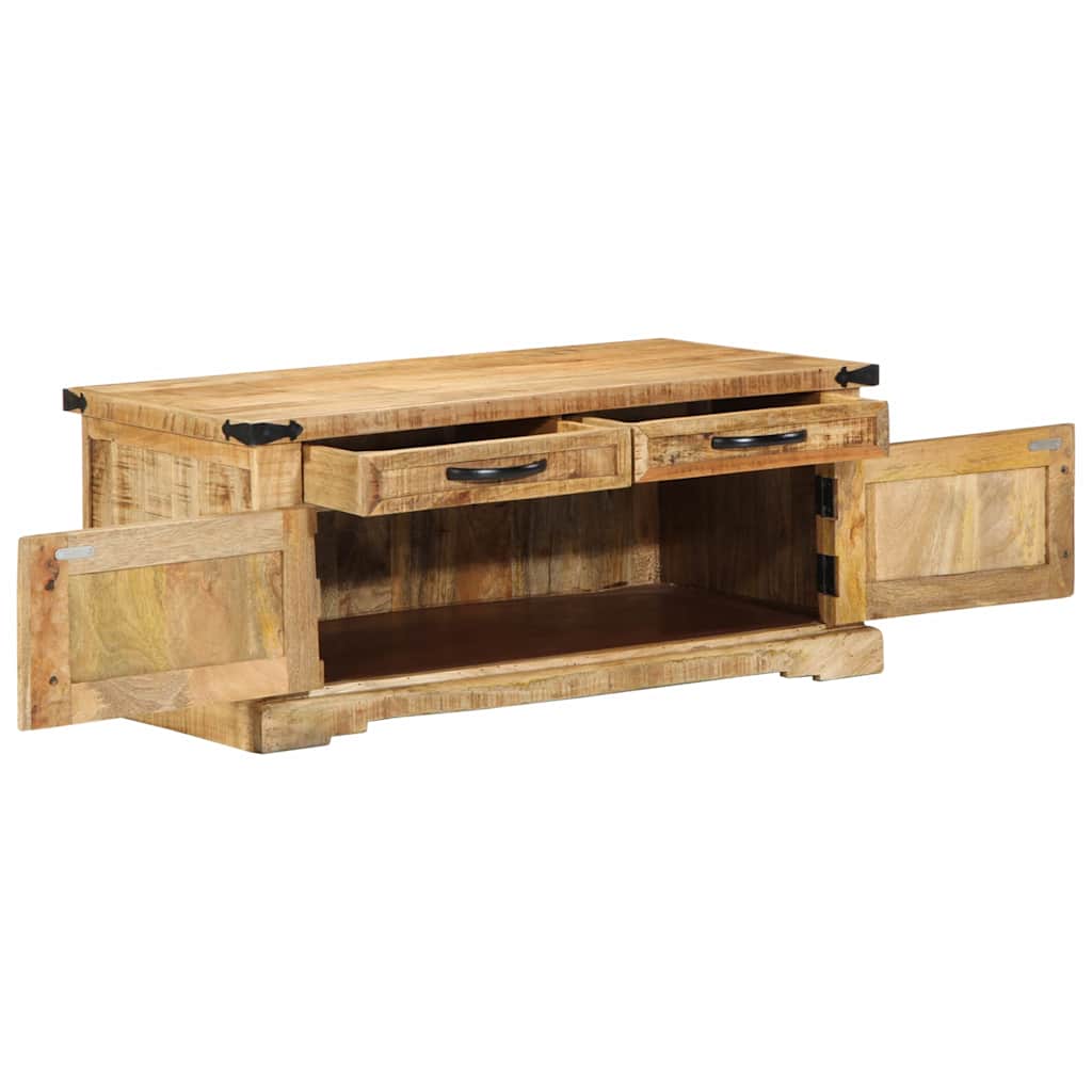 Masă de cafea Maro 90 x 50 x 40 cm Lemn masiv de mango GartenMobel Dekor