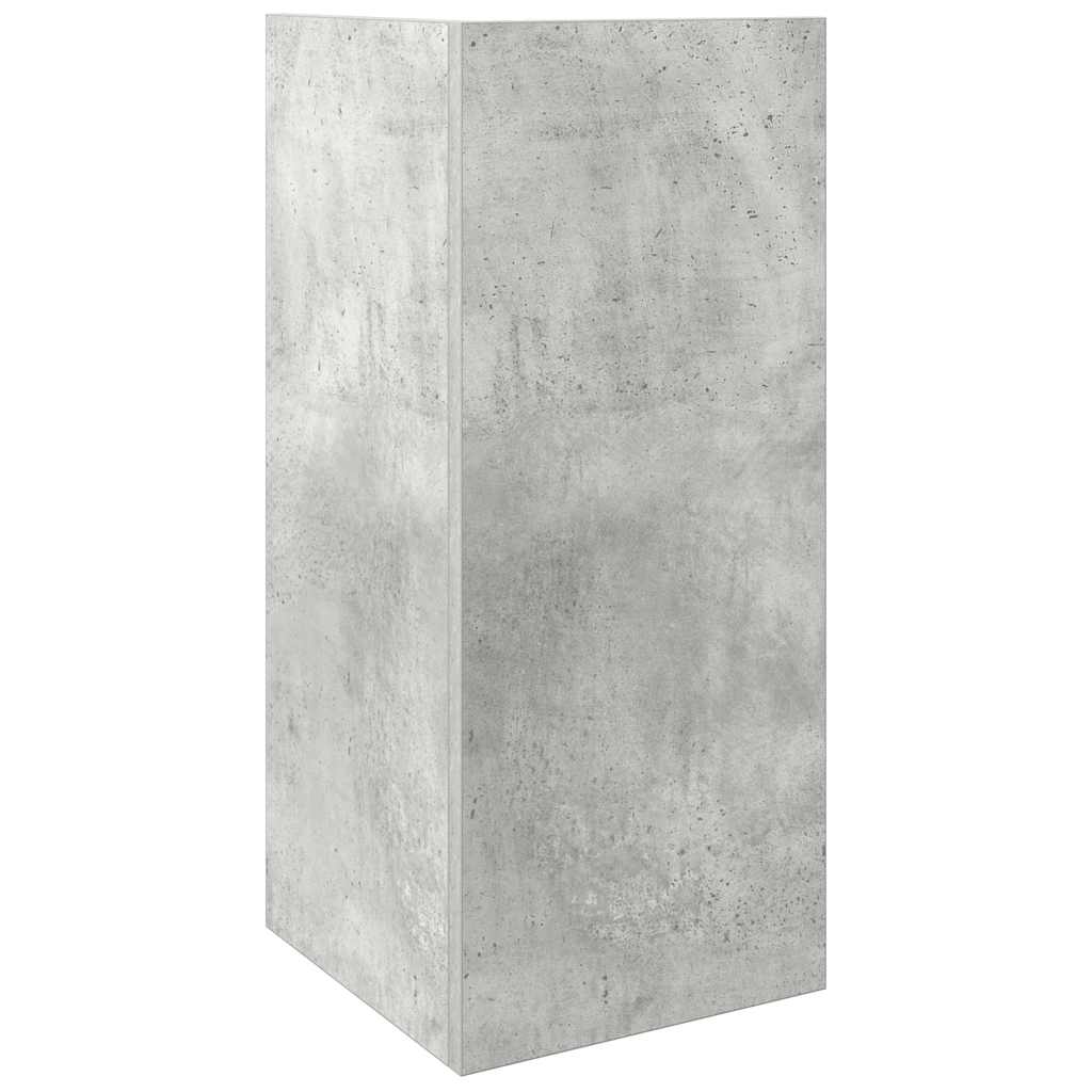 Masă laterală cu poliță gri beton 25,5x27x60 cm GartenMobel Dekor