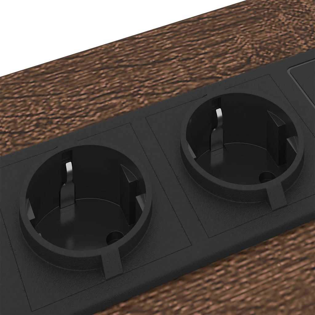 Noptieră cu sertar Stejar brun 30 x 48 x 61 cm Lemn compozit GartenMobel Dekor