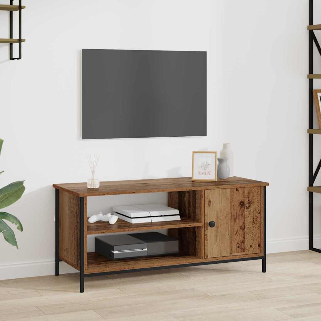 Cabinet TV Lemn vechi 100 x 40 x 45 cm Lemn compozit GartenMobel Dekor