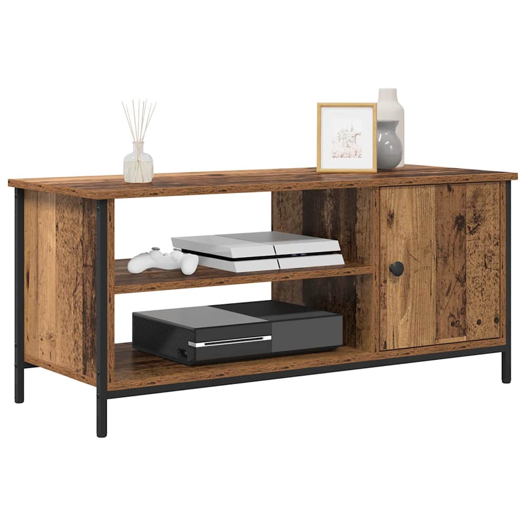 Cabinet TV Lemn vechi 100 x 40 x 45 cm Lemn compozit GartenMobel Dekor