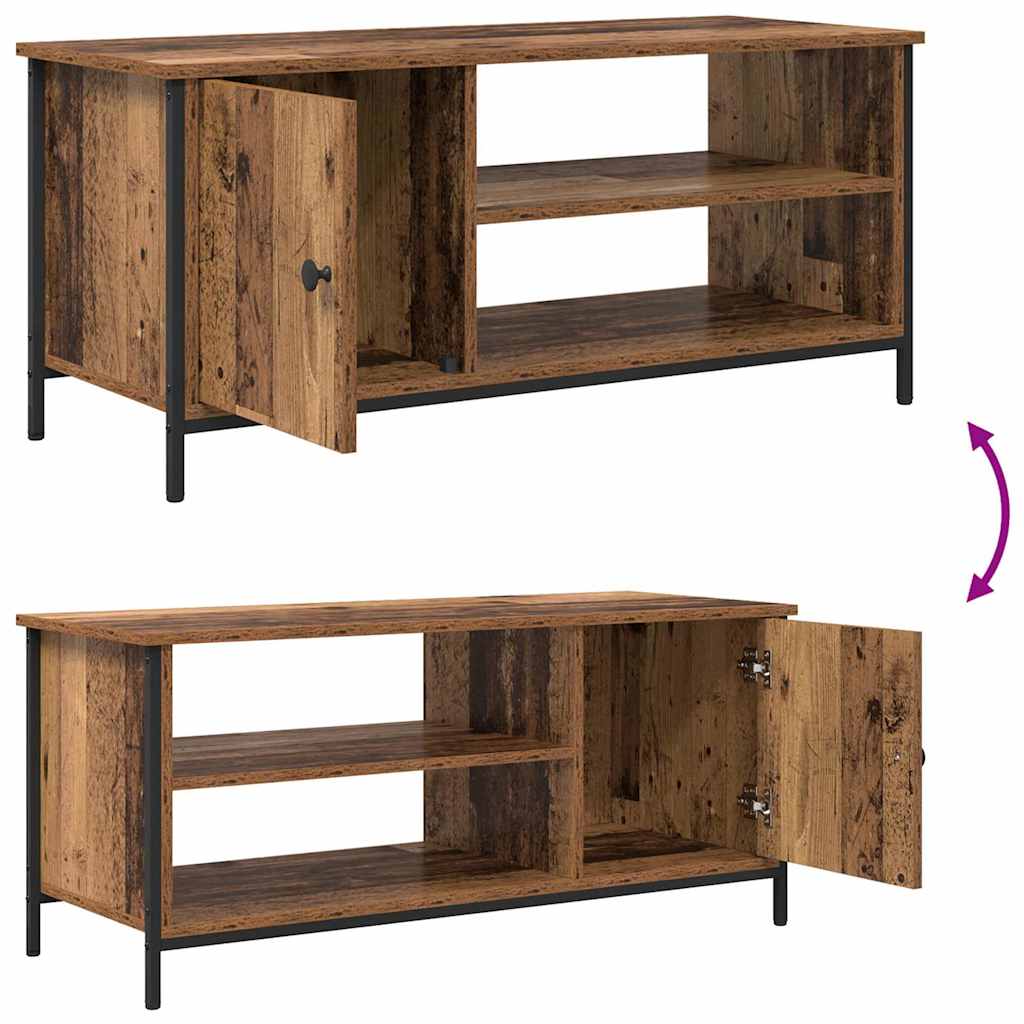 Cabinet TV Lemn vechi 100 x 40 x 45 cm Lemn compozit GartenMobel Dekor