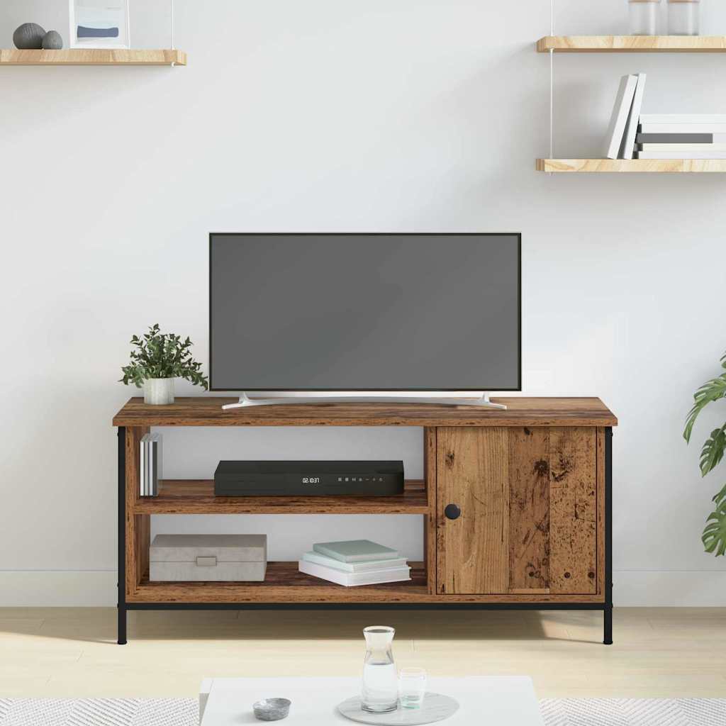 Cabinet TV Lemn vechi 100 x 40 x 45 cm Lemn compozit GartenMobel Dekor