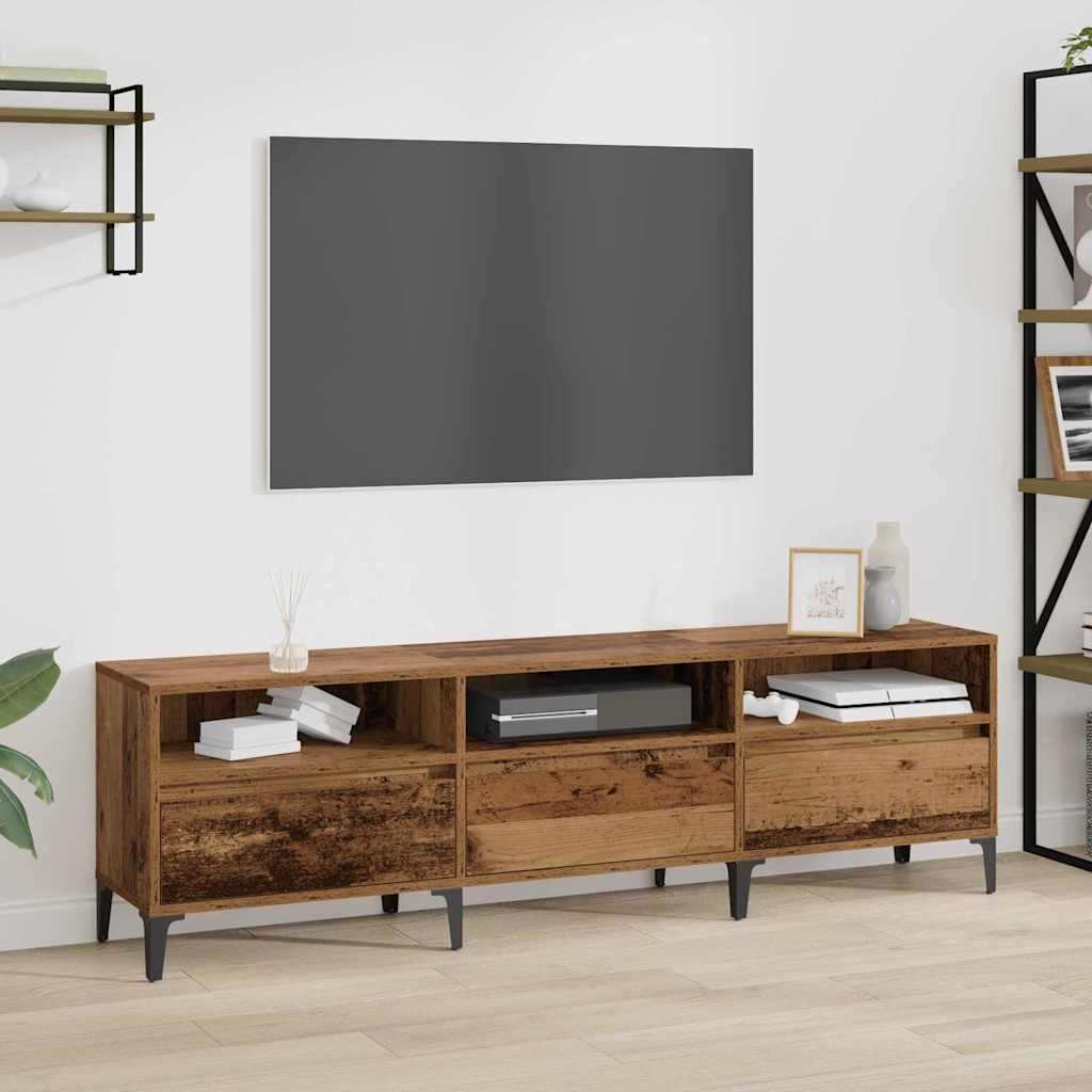Cabinet TV Lemn vechi 150 x 30 x 44.5 cm Lemn compozit GartenMobel Dekor
