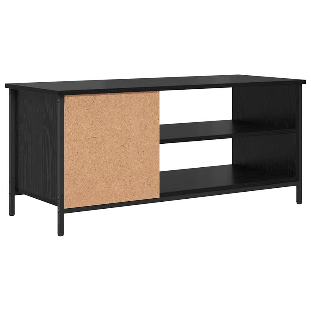 Cabinet TV Stejar negru 100 x 40 x 45 cm Lemn compozit GartenMobel Dekor