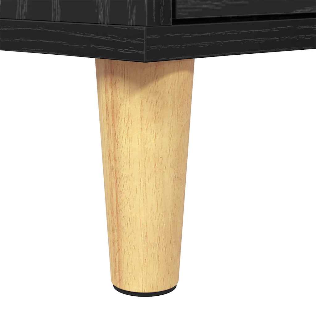 Cabinet TV Stejar negru 150 x 30 x 45 cm Lemn compozit GartenMobel Dekor