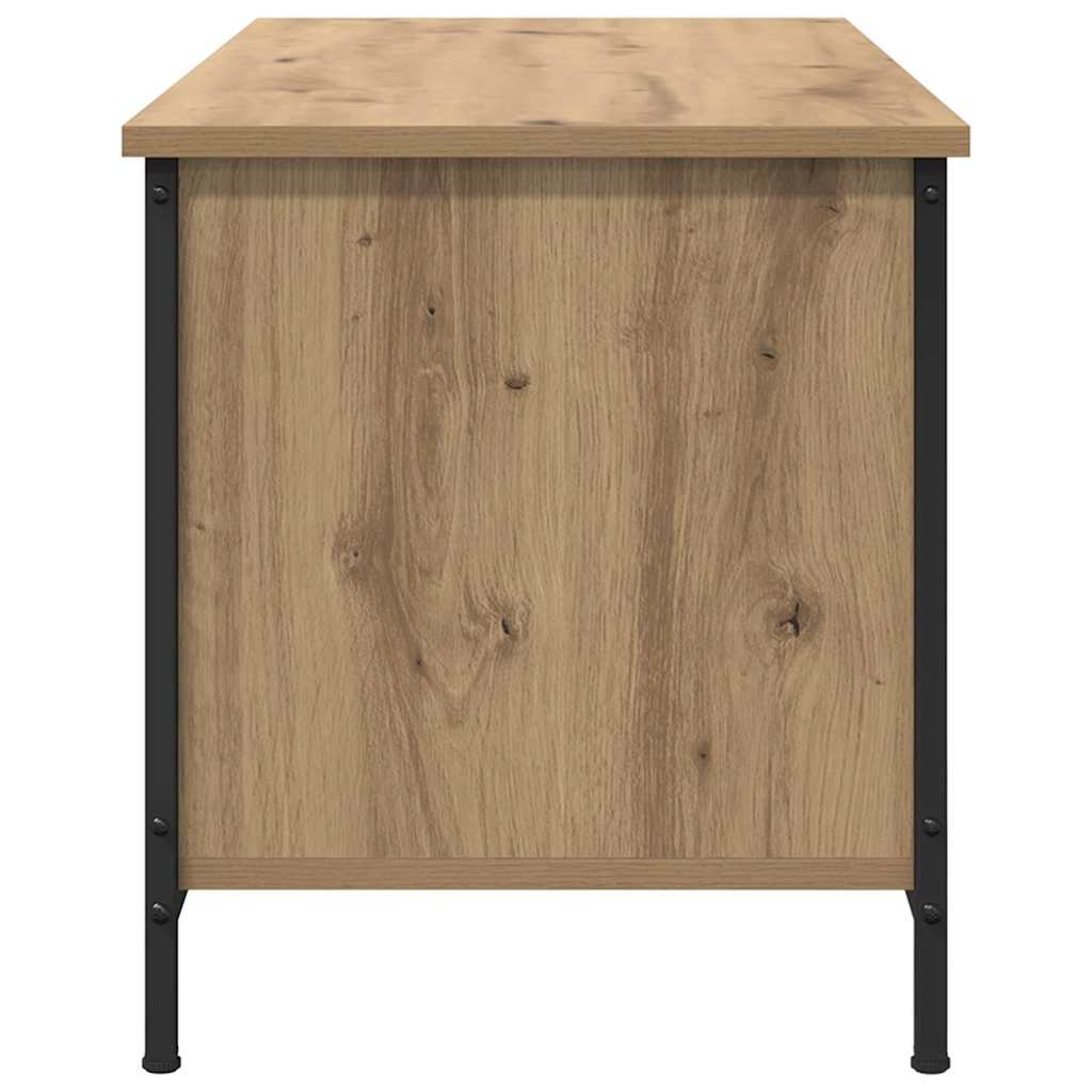 Cabinet TV stejar artizanal 100 x 40 x 45 cm Lemn compozit GartenMobel Dekor