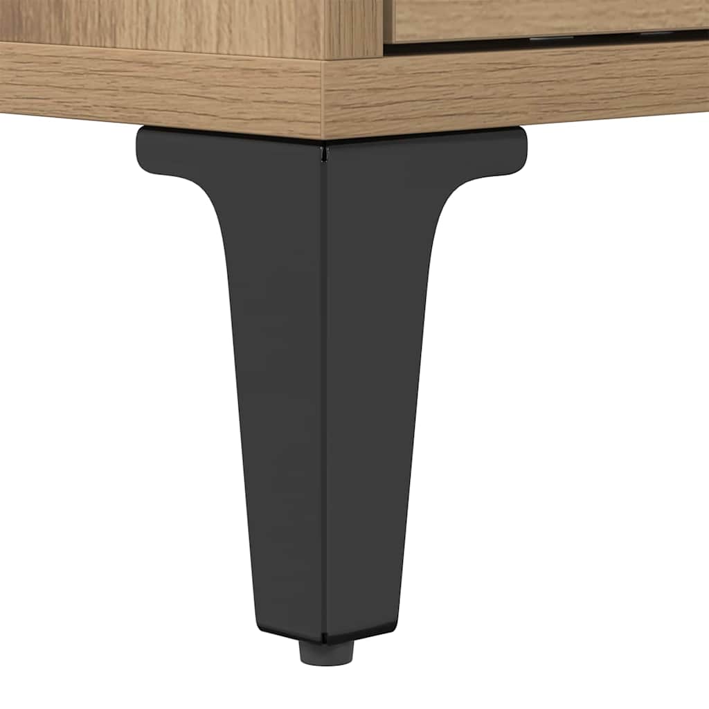 Cabinet TV stejar artizanal 150 x 30 x 44.5 cm Lemn compozit GartenMobel Dekor