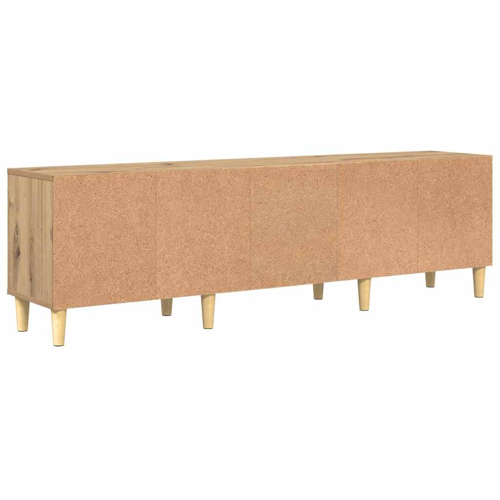Cabinet TV stejar artizanal 150 x 30 x 45 cm Lemn compozit GartenMobel Dekor