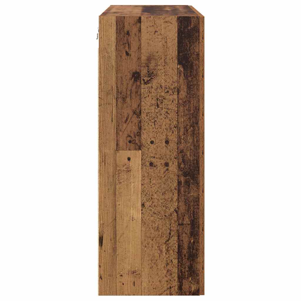 Dulap de perete suspendat Maro 69.5 x 34 x 90 cm Lemn compozit GartenMobel Dekor