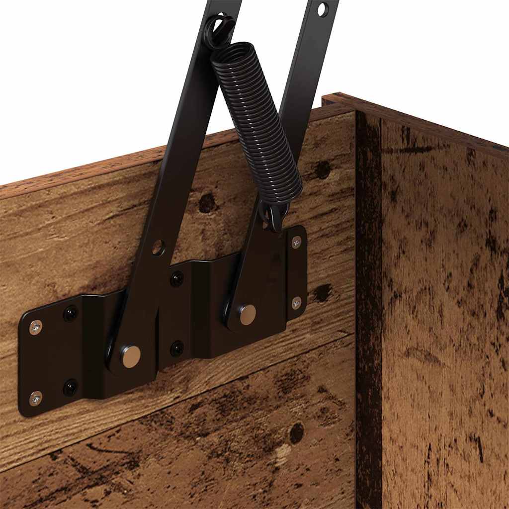 Masă de cafea Lemn vechi 80 x 50.5 x 42.5 cm Lemn compozit GartenMobel Dekor