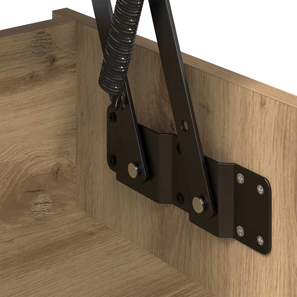 Masă de cafea stejar artizanal 80 x 50.5 x 41.5 cm GartenMobel Dekor