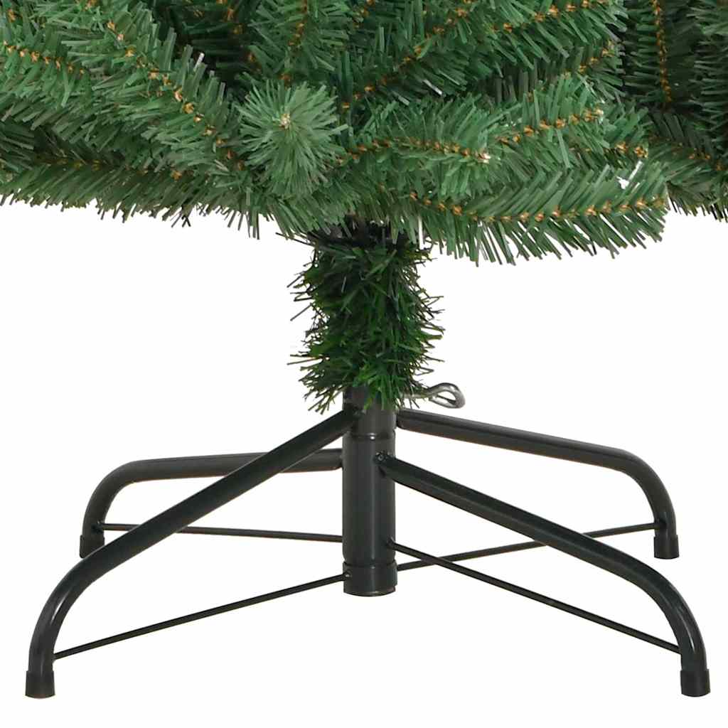 Brad de Crăciun artificial cu ramuri articulare Verde 210 cm GartenMobel Dekor