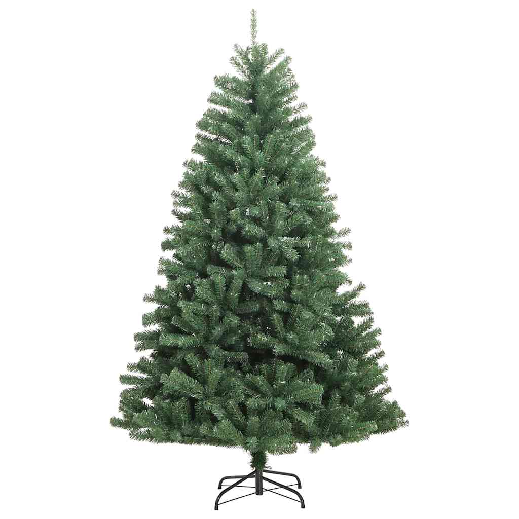 Brad de Crăciun artificial cu ramuri articulare Verde 210 cm GartenMobel Dekor