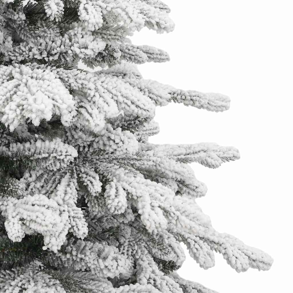 Brad de Crăciun artificial cu ramuri articulare Alb 240 cm GartenMobel Dekor