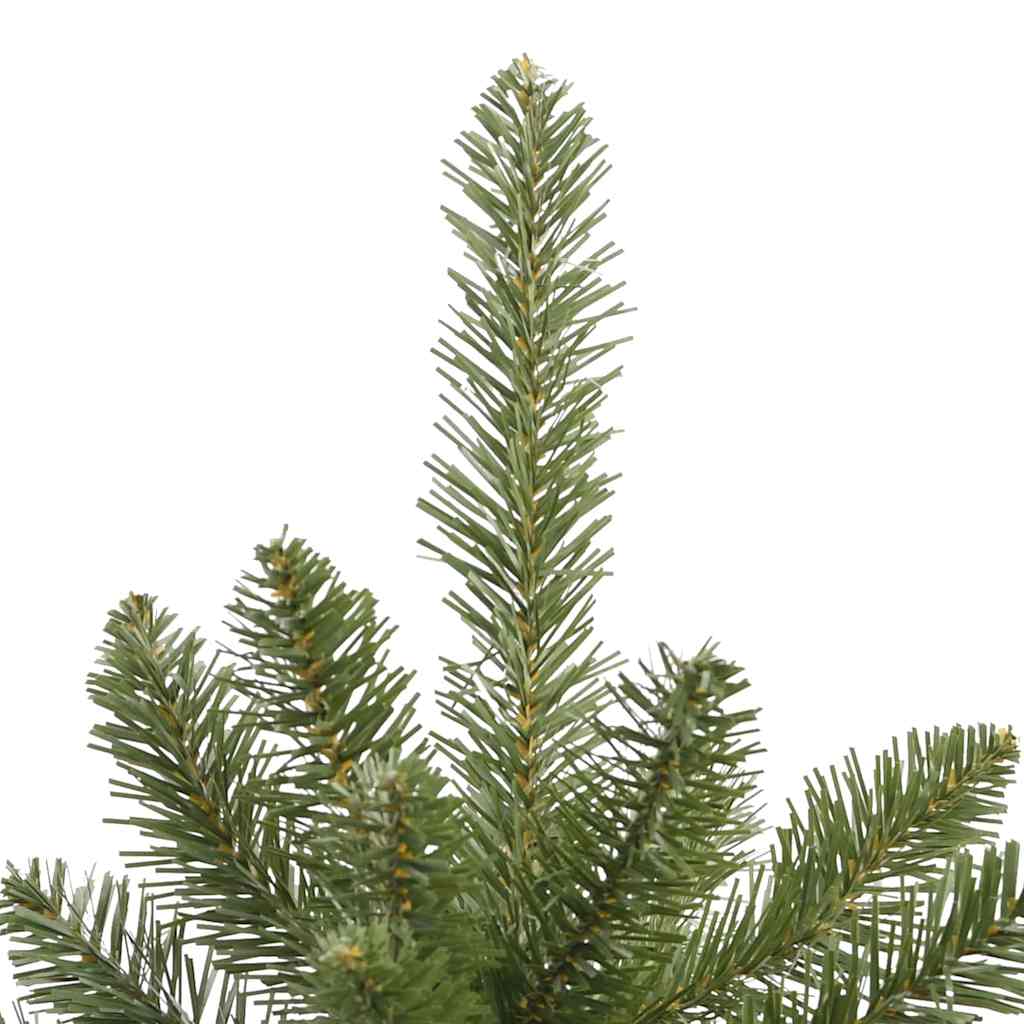 Brad de Crăciun artificial Verde 240 cm PVC și Metal GartenMobel Dekor