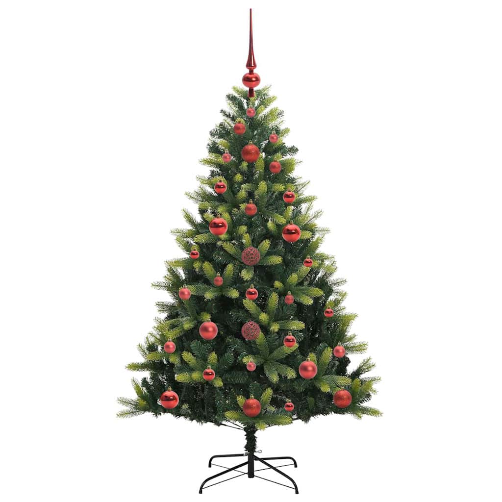 Pom de Crăciun Artificial cu Ramuri Hinge, 150 LED-uri 120 cm GartenMobel Dekor