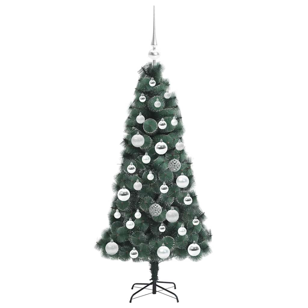 Pom de Crăciun artificial cu iluminare preinstalată și set de globuri GartenMobel Dekor