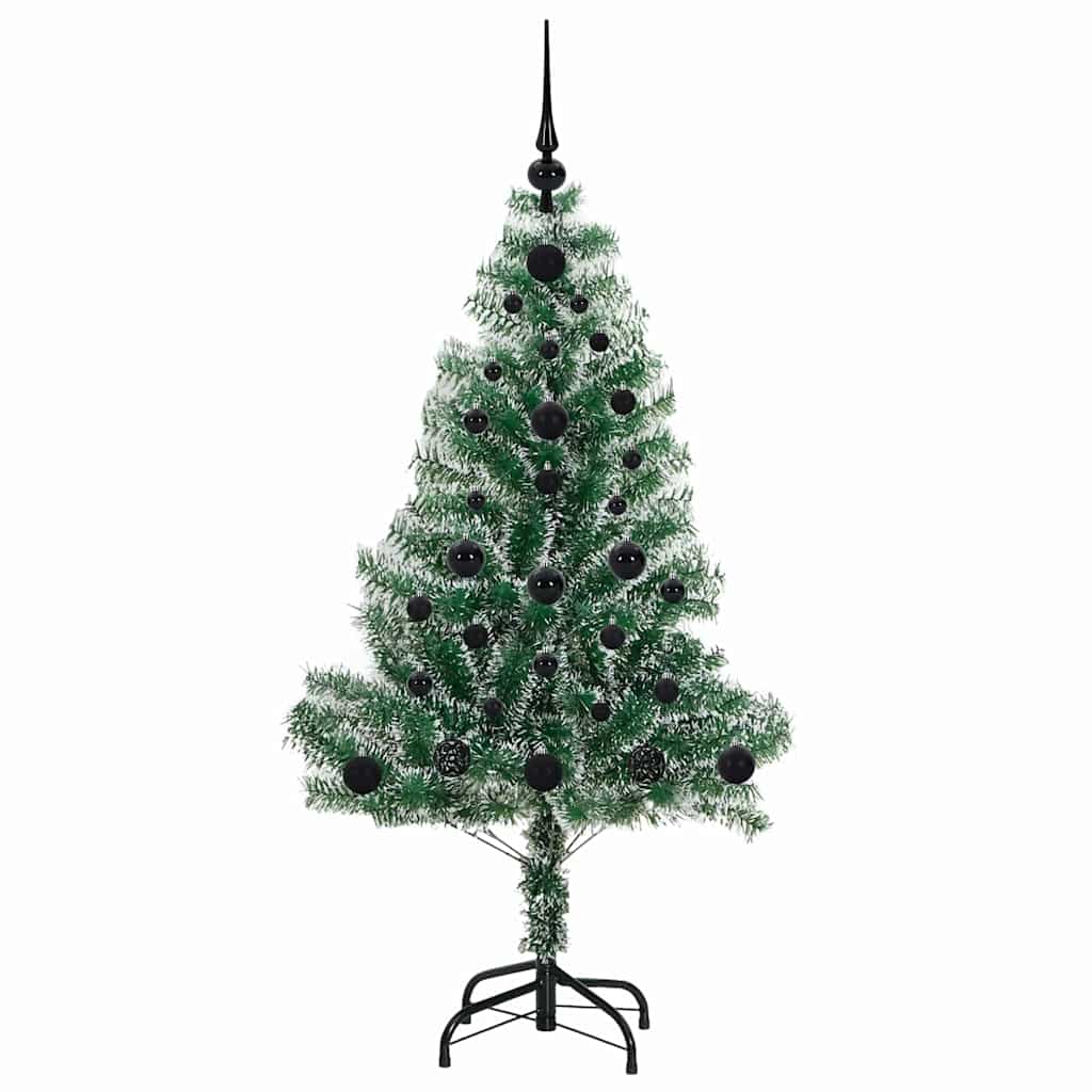 Pom de Crăciun artificial cu zăpadă imitată și lumină LED GartenMobel Dekor