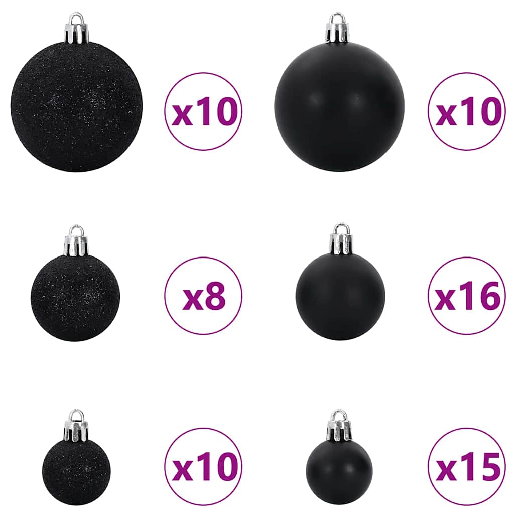 Brad de Crăciun artificial pre-iluminat Roz 240 cm PVC GartenMobel Dekor