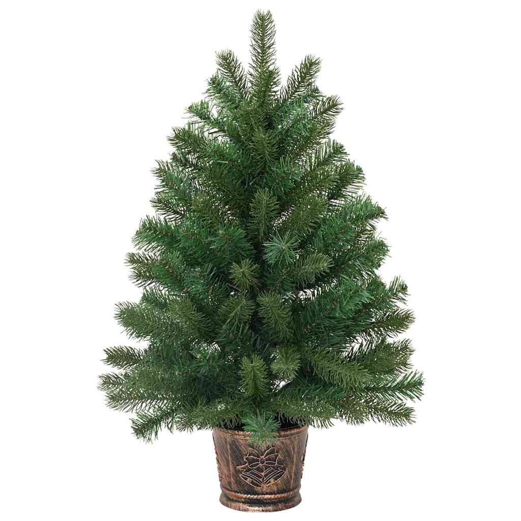 Brad de Crăciun artificial cu 150 LED Verde 90 cm PE și PVC GartenMobel Dekor