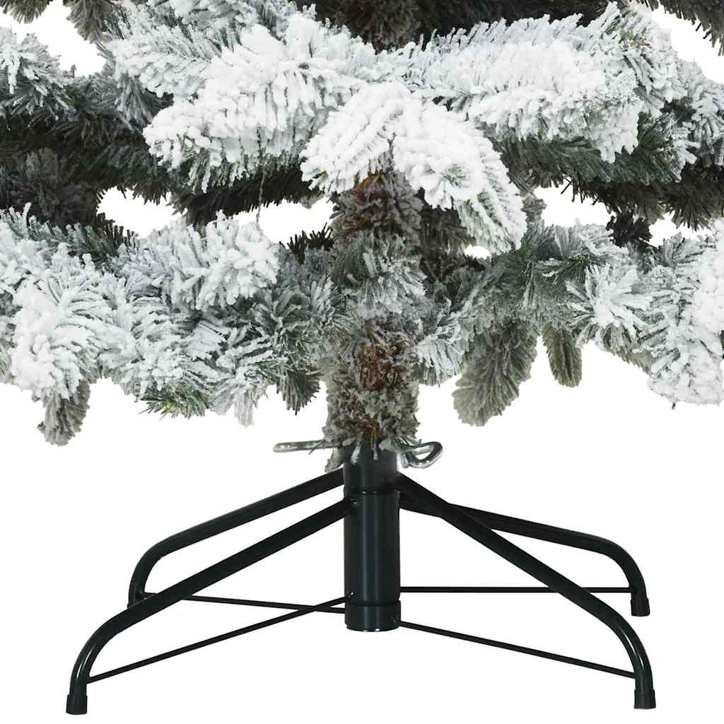 Brad de Crăciun artificial cu 300 LED Verde 210 cm PE și PVC GartenMobel Dekor