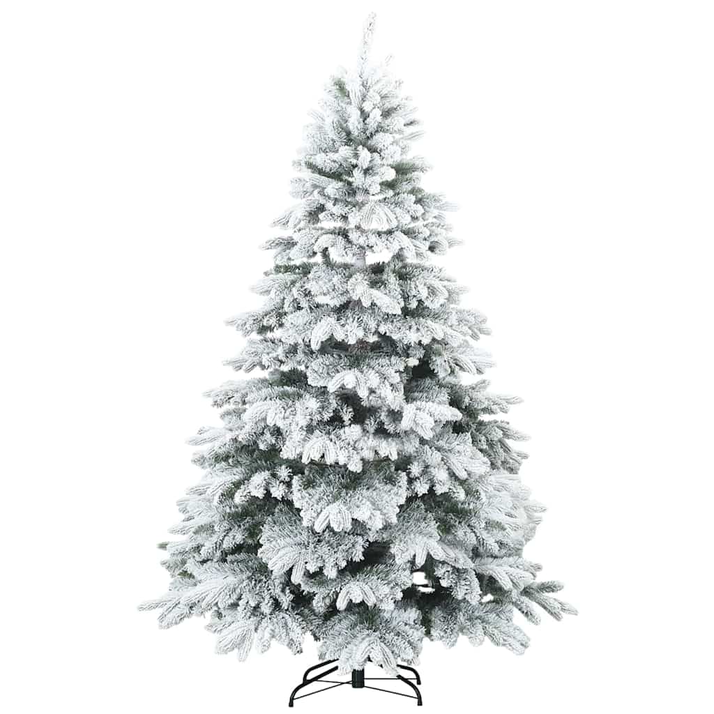 Brad de Crăciun artificial cu 300 LED Verde 210 cm PE și PVC GartenMobel Dekor