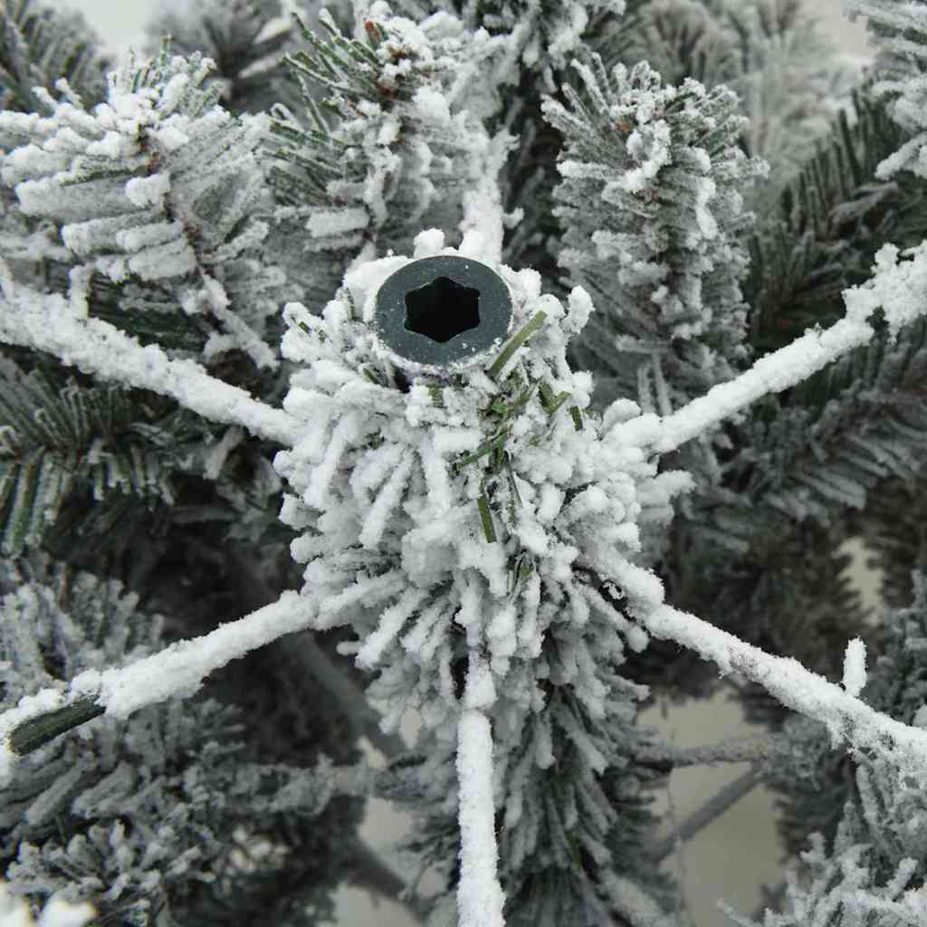 Brad de Crăciun artificial cu 300 LED Verde 210 cm PE și PVC GartenMobel Dekor