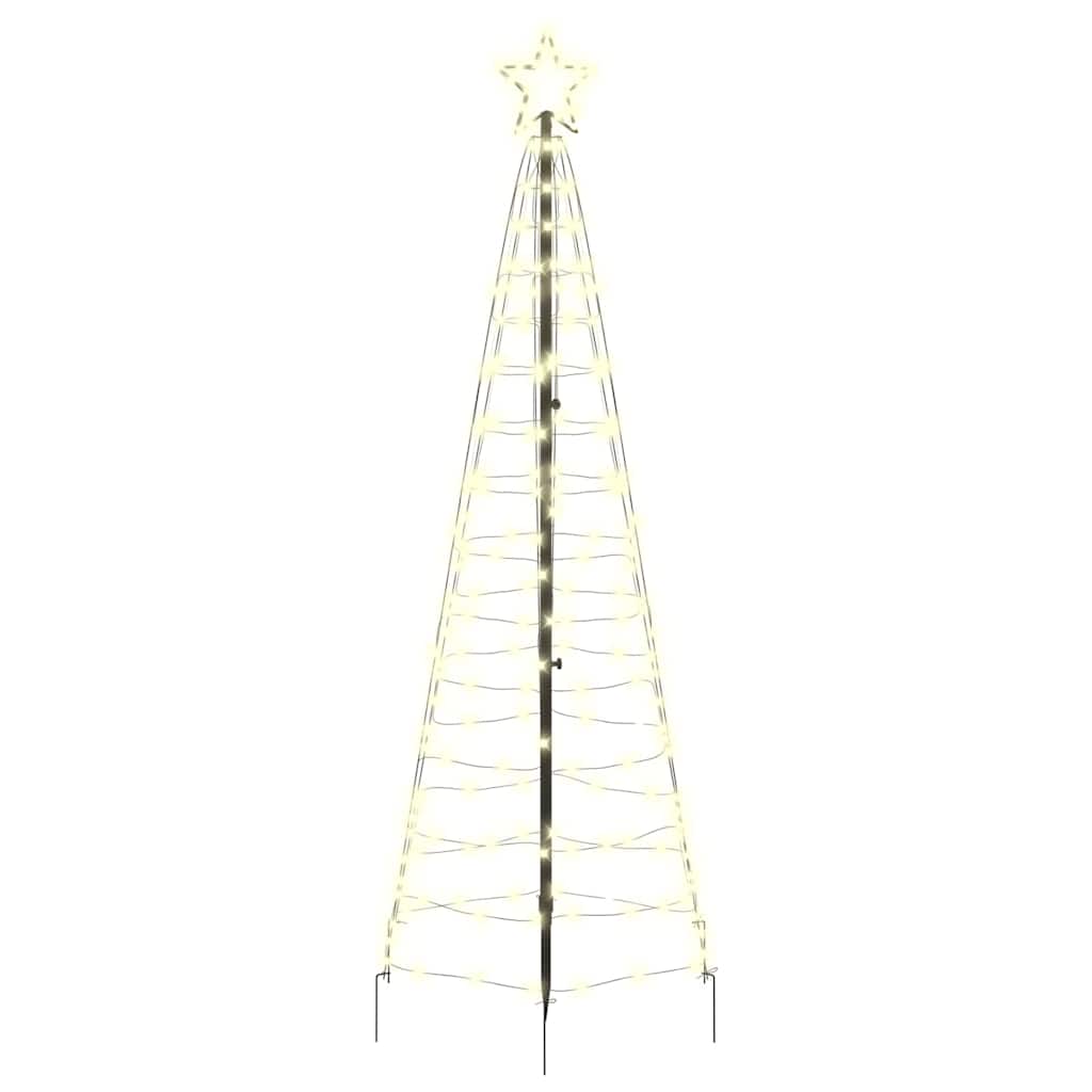 Brad de Crăciun LED cu 390 LED Alb cald 250 cm Fier GartenMobel Dekor