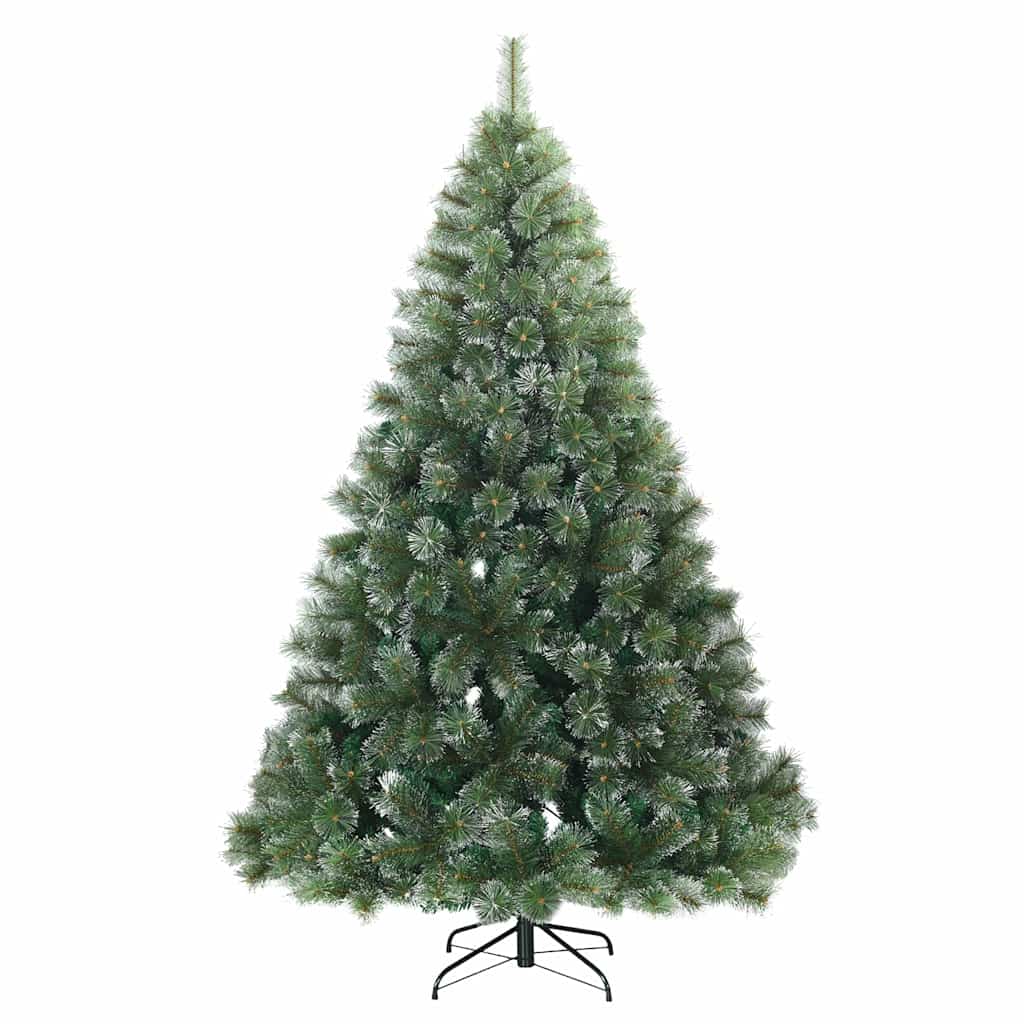 Brad de Crăciun artificial cu 300 LED Verde 240 cm PE și PVC GartenMobel Dekor