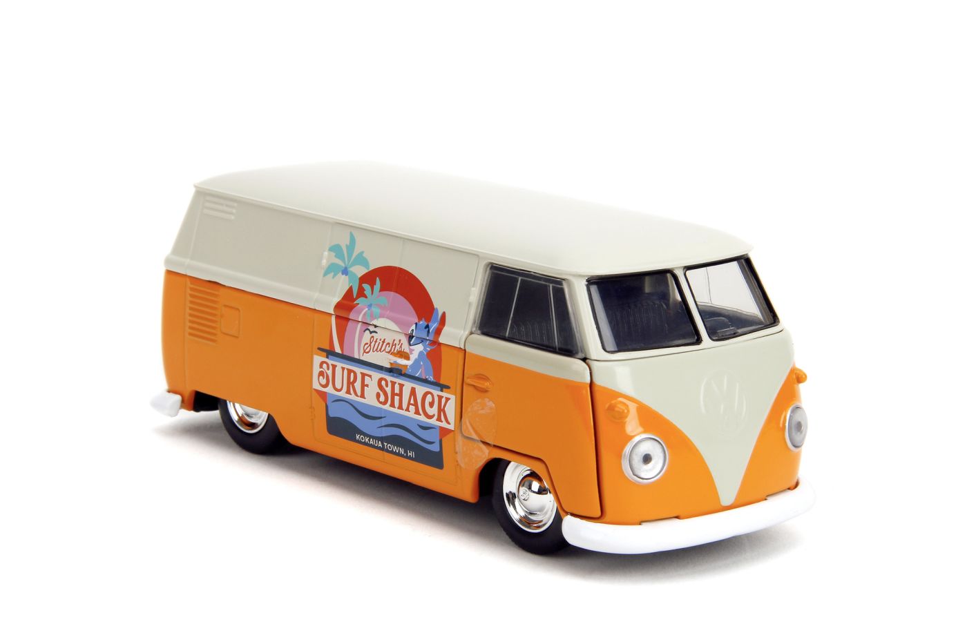 JADA DISNEY STITCH AUTOBUZ METALIC VOLKSWAGEN BUS 1961 SCARA 1 LA 32 SuperHeroes ToysZone