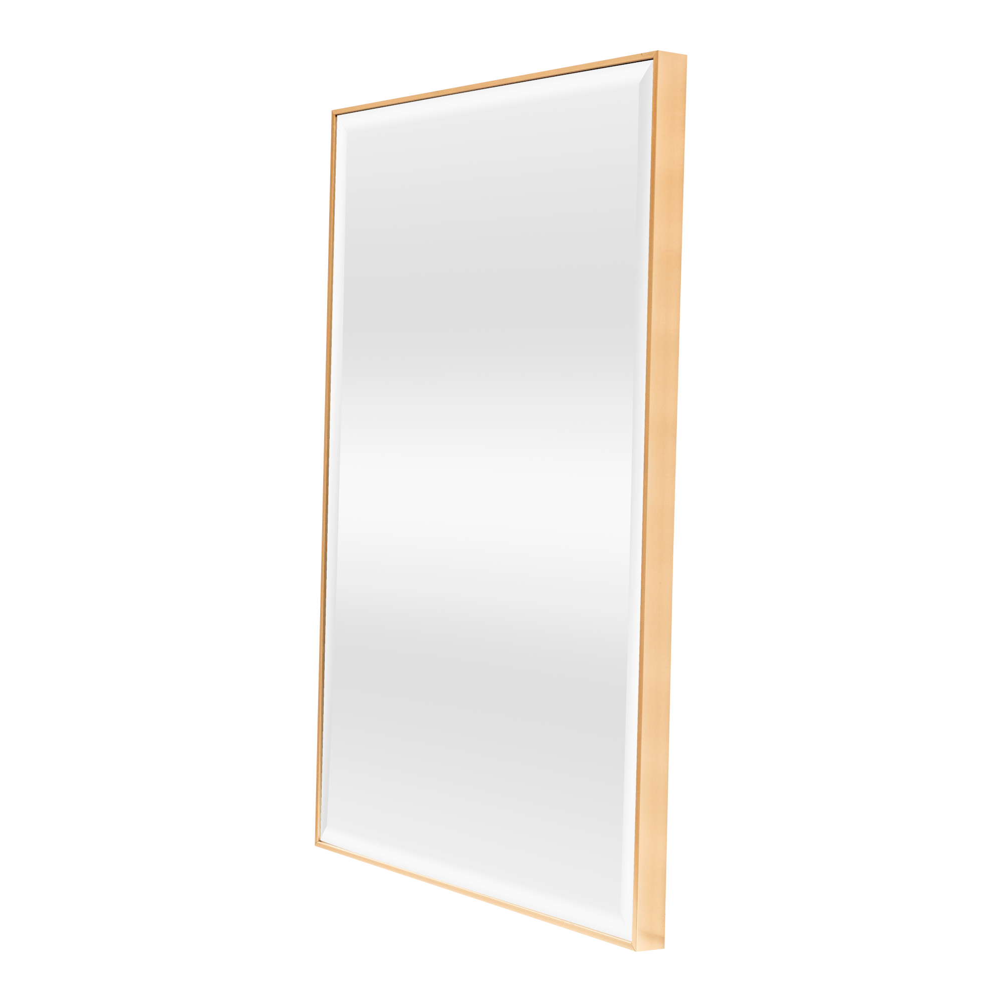 Oglinda de perete, en.casa, Novoli, 91,8 x 61,8 cm, plastic, auriu, dreptunghiulara HausGarden Leisure