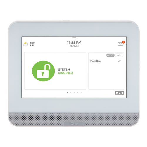 Centrala IQ4 Hub, Wi-Fi, LTE, 128 zone, PowerG, Z-Wave, ecran 7' - DSC IQPH3AB SafetyGuard Surveillance