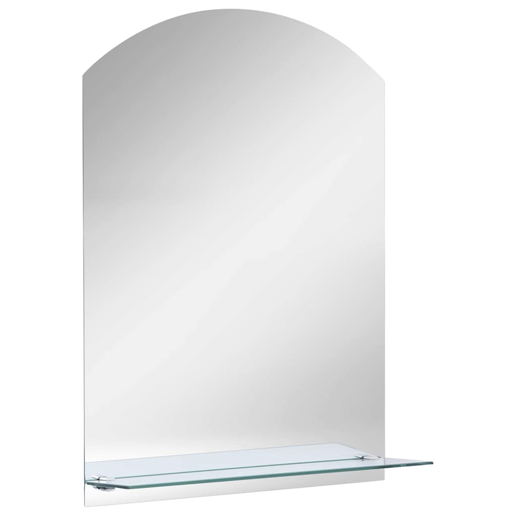 Oglindă de perete cu raft, 20 x 40 cm, sticlă securizată GartenMobel Dekor