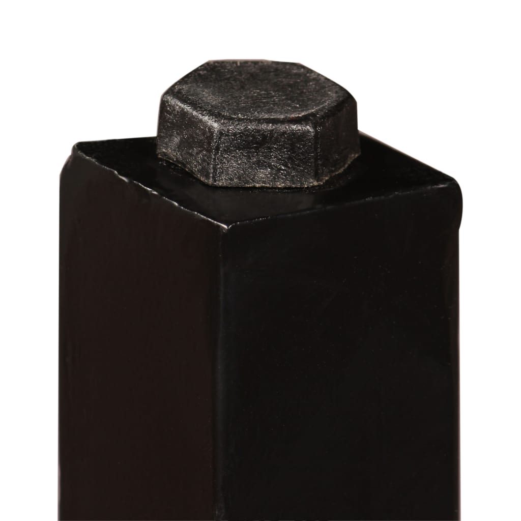 Set mobilier de bar 7 piese lemn masiv acacia & piele naturală GartenMobel Dekor