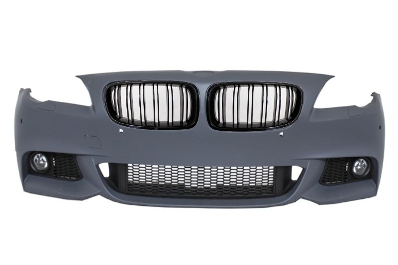 Bara Fata BMW Seria 5 F10 F11 (2011-2014) M-Technik Design cu Grile Centrale M Design Performance AutoTuning