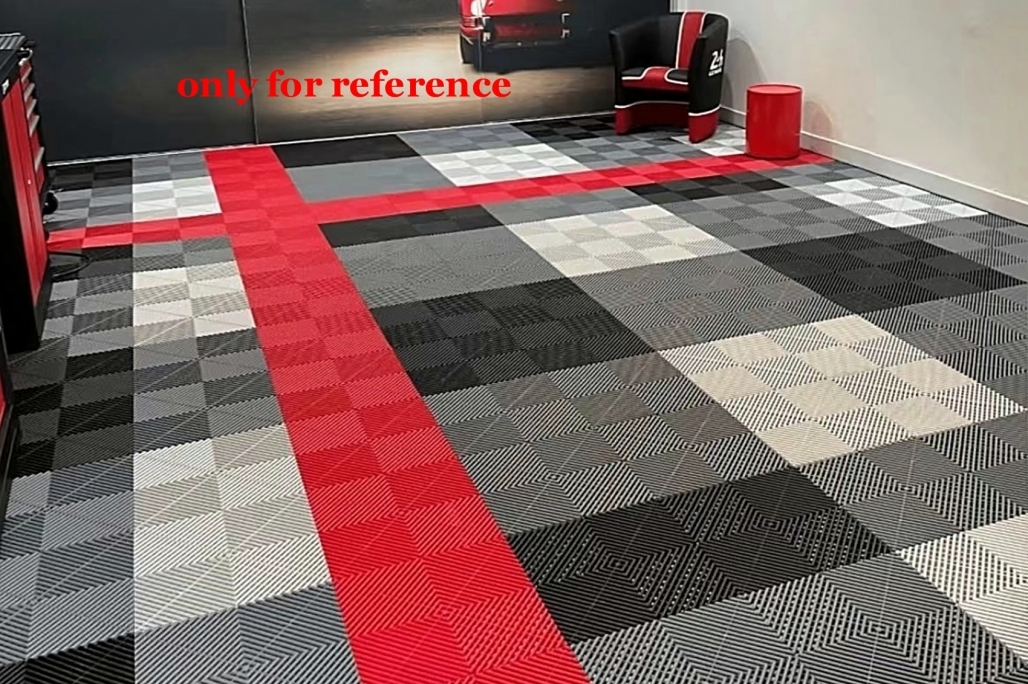 Pardoseala Modulara Ventilata pentru Garaj Depozit Verde Deschis Performance AutoTuning