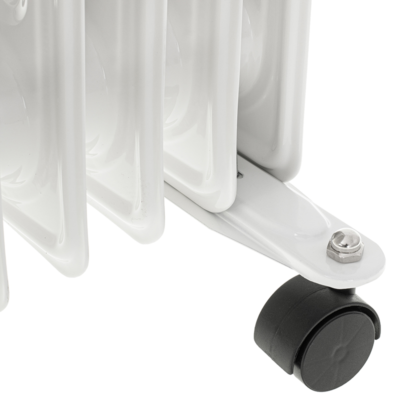 Radiator pe Ulei 7 Elementi 1500W Afisaj LCD cu Termostat pentru Reglarea Temperaturii