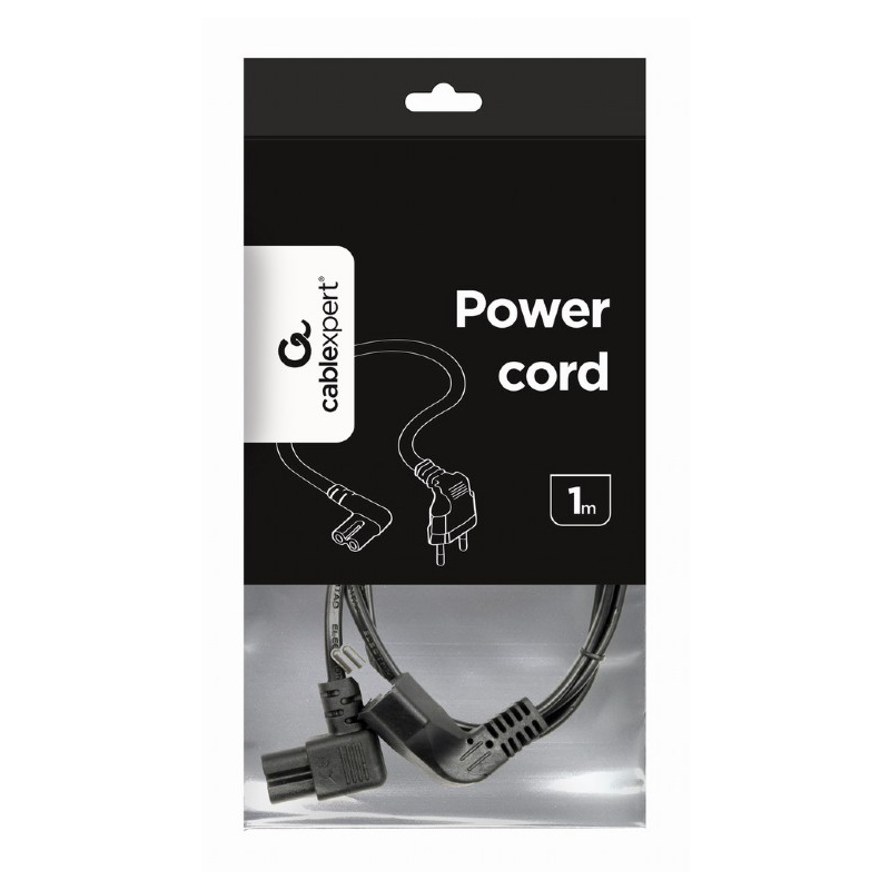 CABLU ALIMENTARE 90 GRADE 1M GEMBIRD EuroGoods Quality